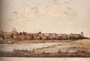 unknow artist East Side of the Royal Palaces in the Fort,Shahjahanabad oil painting picture wholesale
